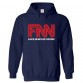 FNN Fake News Network Classic Unisex Kids and Adults Pullover Hoodie 									 									 									